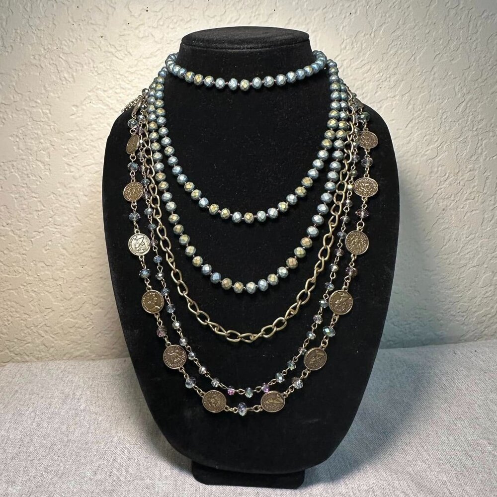 Layered necklace